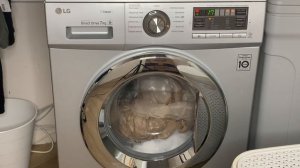 Стирка маминой жилетки на LG 003rwdb11186: Быстро 30 20 1200об/мин