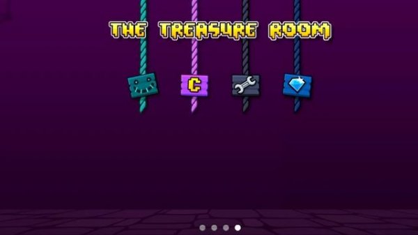 Как открыть четыре магазина в Geometry Dash 2.2