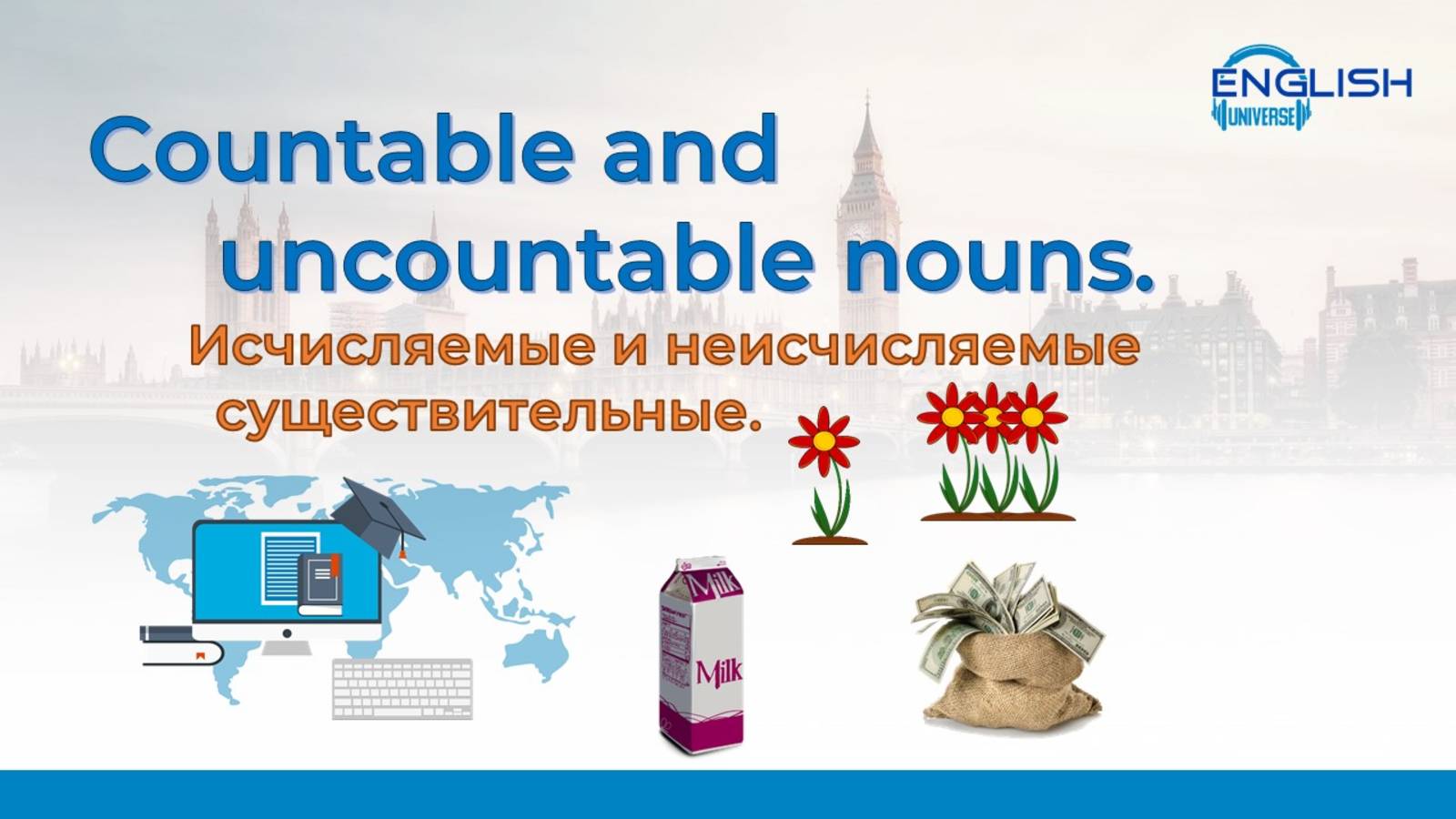 Исчисляемые и неисчисляемые существительные (nouns, Countable And Uncountable Nouns) в английском