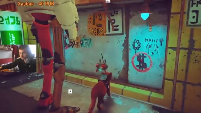 Stray не обычная игра , а игра про храброго котенка (STREAM HVANSORA) смотреть онлайн