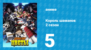 Король шаманов: Цветы 5 серия «Потрясение в торговом центре!» (аниме-сериал, 2024)