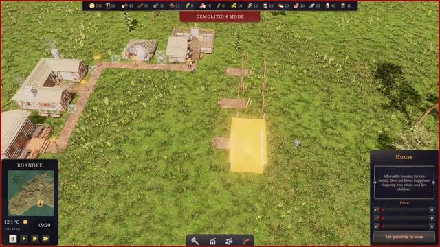 Colonize - СУМРАЧНЫЙ ГРАДОСТРОЙ. СТРОИТЕЛЬСТВО ПОСЕЛЕНИЯ🕹Эпизод 1 прохождение смотреть онлайн