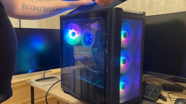 🔴Корпус Be Quiet Pure Base 501 LX Black обзор и распаковка от скуфа