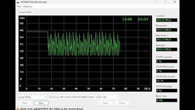 Обзор 256 ГБ MSATA накопителя Kingston KC600 SKC600MS 256G