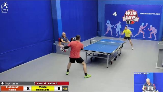 16:00 Найда Александр 2-3 Хамурда Виталий стол 4 Вс-5 03.04.22 смотреть онлайн