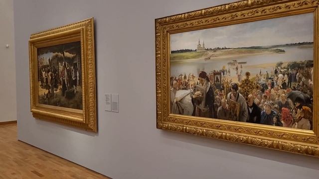 Выставка "Передвижники" в Третьяковской галерее смотреть онлайн