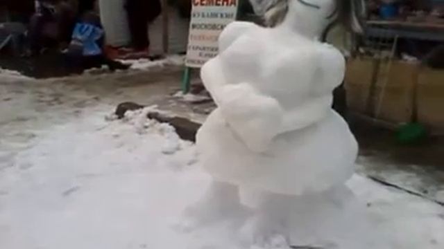 снежная баба