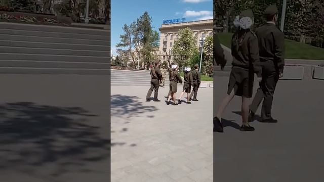 Волгоград зажжен вечный огонь после реконструкции и в