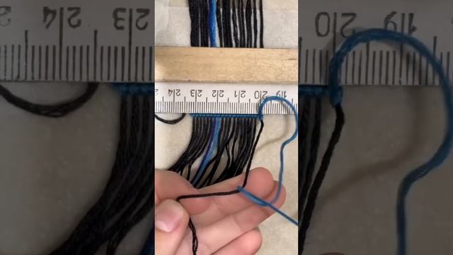 Гоголь-моголь . Тутор на прямое плетение 🧶