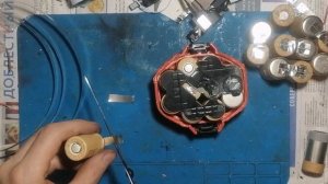 Изготовление батареи макита PA14