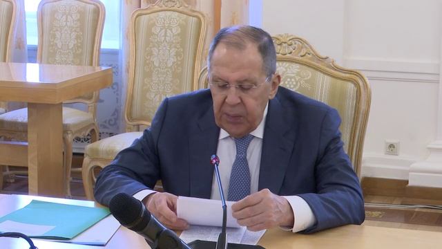 С.Лавров и Х.Фидан, Москва, 27 мая 2025 года