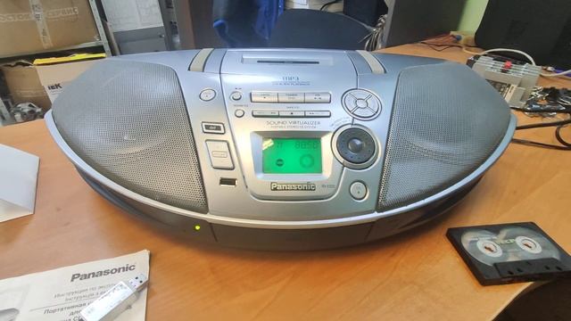 Panasonic RX ES23 с Bluetooth/Usb модулем смотреть онлайн