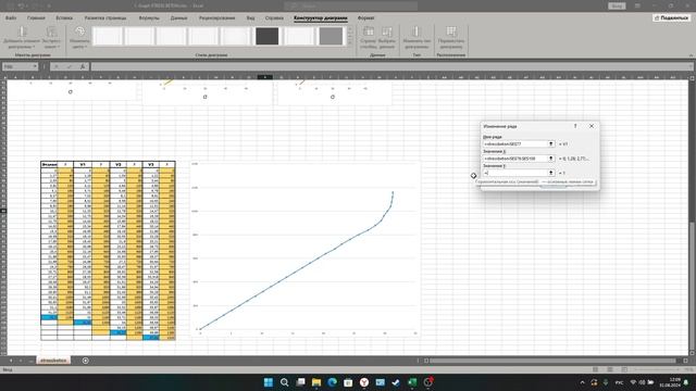 Excel постройка двух и более графиков в одной диаграмме смотреть онлайн