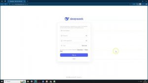 Регистрация в DeepSeek
