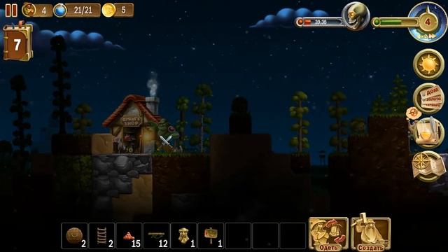 Craft the World — Часть 3 — Рубим деревья