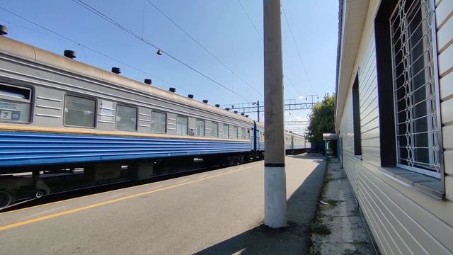 Пассажирский Поезд KZ4AT 0030 Отправление Номер №8 Сообще?