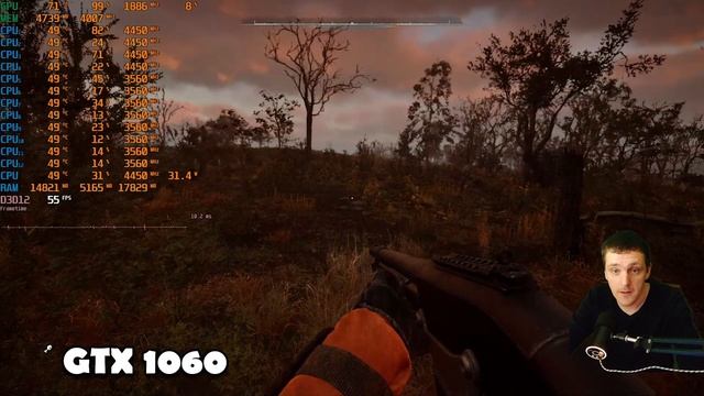 STALKER 2 Heart of Chornobyl Patch 1.1.4 на слабом пк GTX 1060 Ryzen 5 5500GT смотреть онлайн