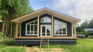 Жилой дом каркасный в СНТ Водник, деревня Дурыкино