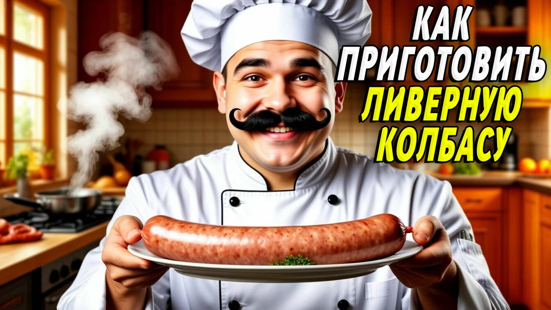 Как приготовить ливерную колбасу. Рецепт ливерной колбасы смотреть онлайн