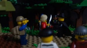 "Два друга и разбойники" Король и Шут лего стоп моушен анимация