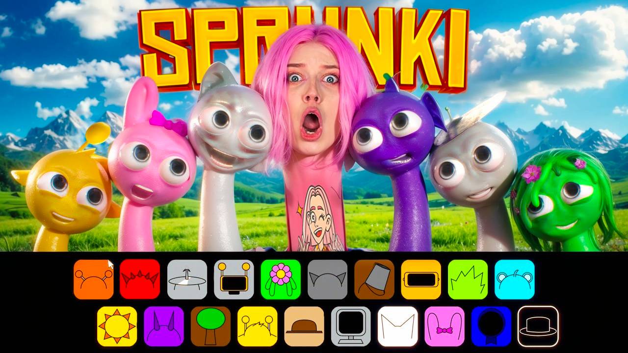 МНОГО НОВЫХ SPRUNKI ,СПРУНКИПЕДИЯ! АЛИНКА в ШОКЕ!! смотреть онлайн