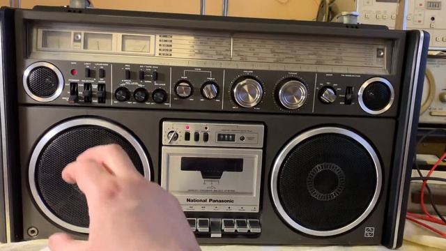 National Panasonic RS-4360. Поиск. Кассетник. Радио. смотреть онлайн