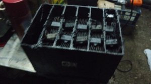 Разборка автомобильного аккумулятора, часть 2/2