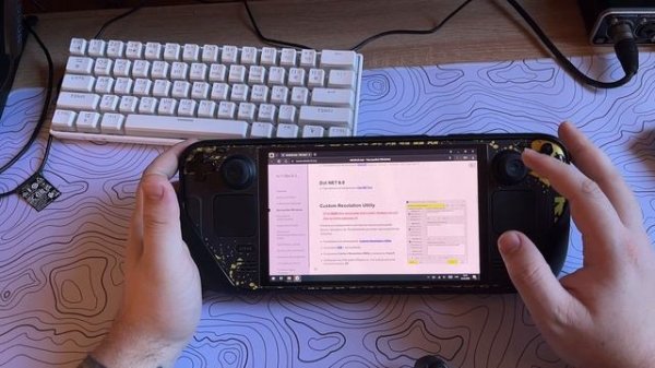 Делаем удобную WINDOWS на STEAM DECK OLED
