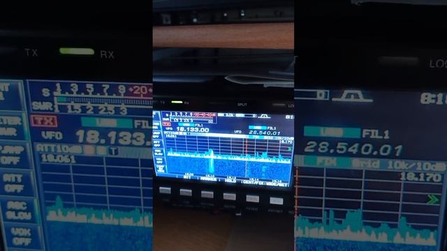 Оренбург и Мюнхен утренние QSO на 18 MHz. Spiderbeam antenna, ICOM IC-7600 смотреть онлайн