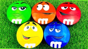 Мультики для детей и малышей про конфетки M&M's. Сладкие Мультики - распаковка коробочек для детей