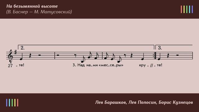 Л. Барашков — На безымянной высоте