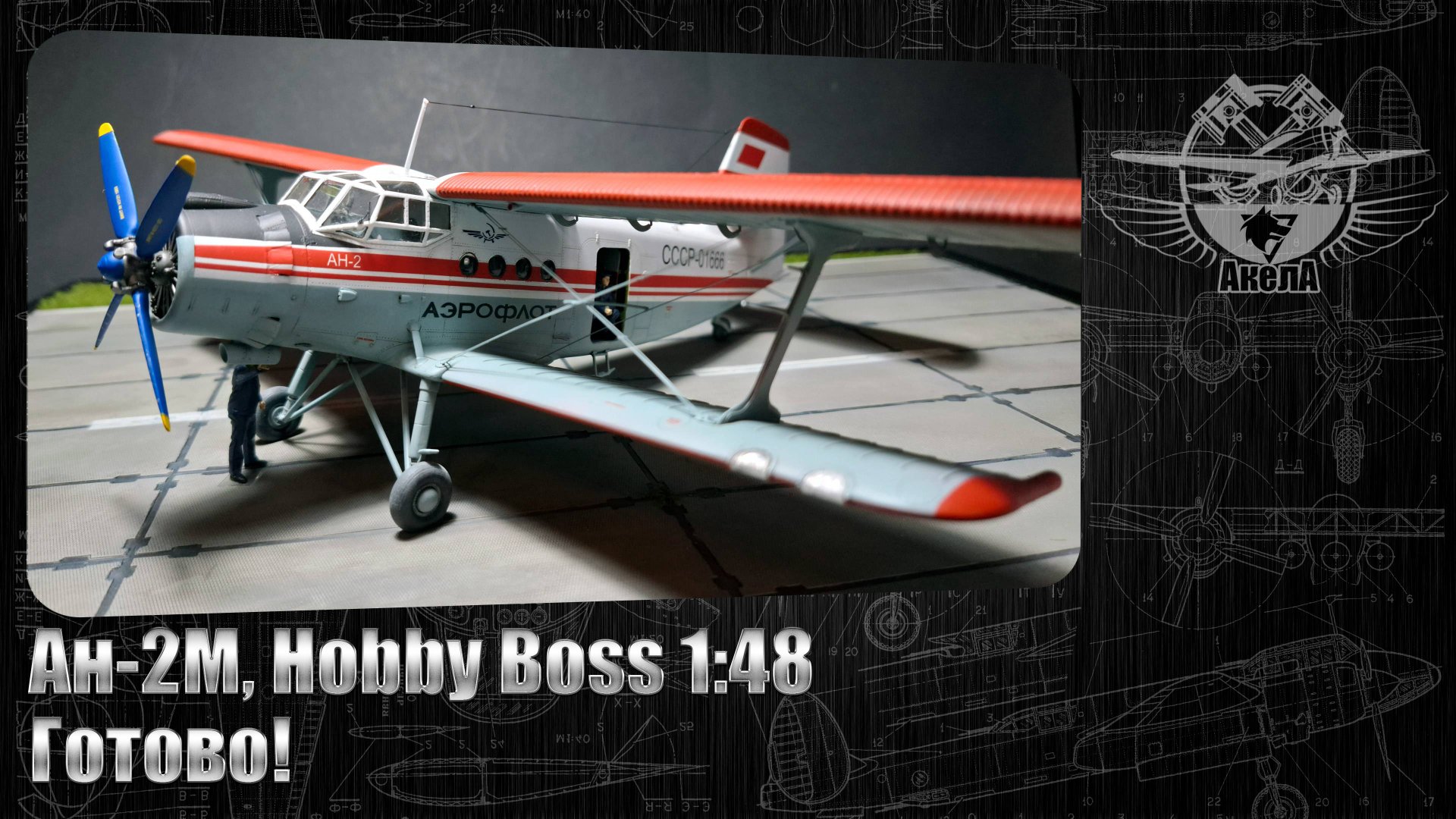 Ан-2М, Hobby Boss 1/48. Готово!
