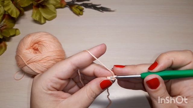 Шнурок крючком 