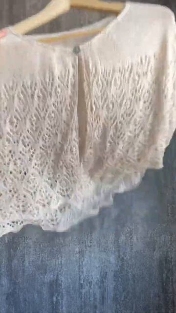 Летняя шаль накидка смотреть онлайн