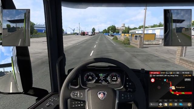 Euro Truck Simulator 2 Доставляємо диски для вантажівок з Естонії в Швецію (12 т) №13 смотреть онлайн