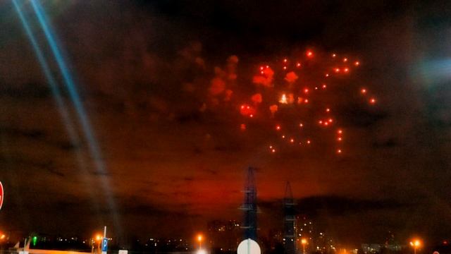 День Победы. Торжественный салют 9 мая 2023 года.