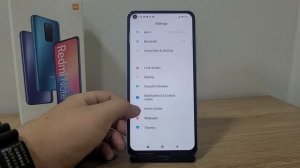 Как активировать датчик приближения на Redmi Note 9, 9S, 9T, 9 Pr