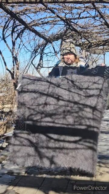 два ПУХОВЫХ ШАЛИ из чесаного пуха.Так вяжут 89608709467 смотреть онлайн