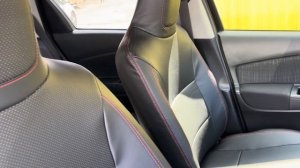 Аточехлы из экокожи для Тойота Витц 3 поколение. Устан?