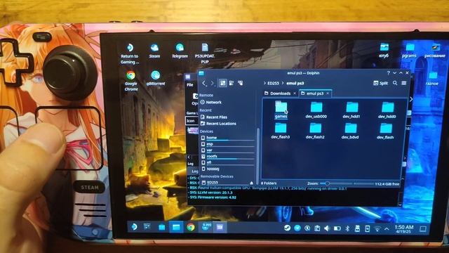 Как установить эмулятор Ps3 на Steam Deck #steamdeck #games #ps3 смотреть онлайн