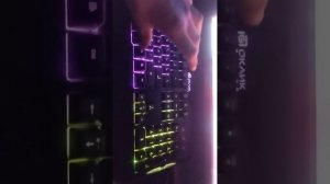 как поменять цвет на клавиатуре OKЛИК GAMING ?