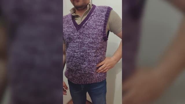 Готовая работа - "Безрукавка для сына" смотреть онлайн