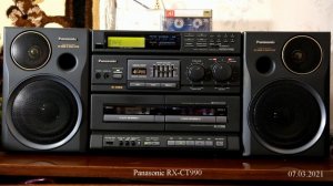Магнитола Panasonic RX-CT990 после ремонта лентопротяжных мех