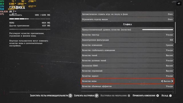 Red Dead Redemption 2 - Тест производительности | Лучшие настрой