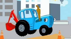 Синий Трактор Игра мультик для детей