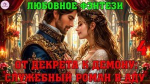 АУДИОКНИГА ЛЮБОВНОЕ ФЭНТЕЗИ: ОТ ДЕКРЕТА К ДЕМОНУ - СЛУЖЕБНЫЙ РОМАН В АДУ. КНИГА 4