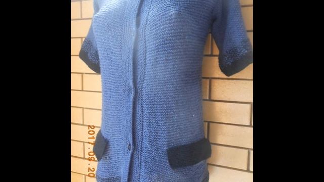 ПИДЖАК ВЯЗАННЫЙ