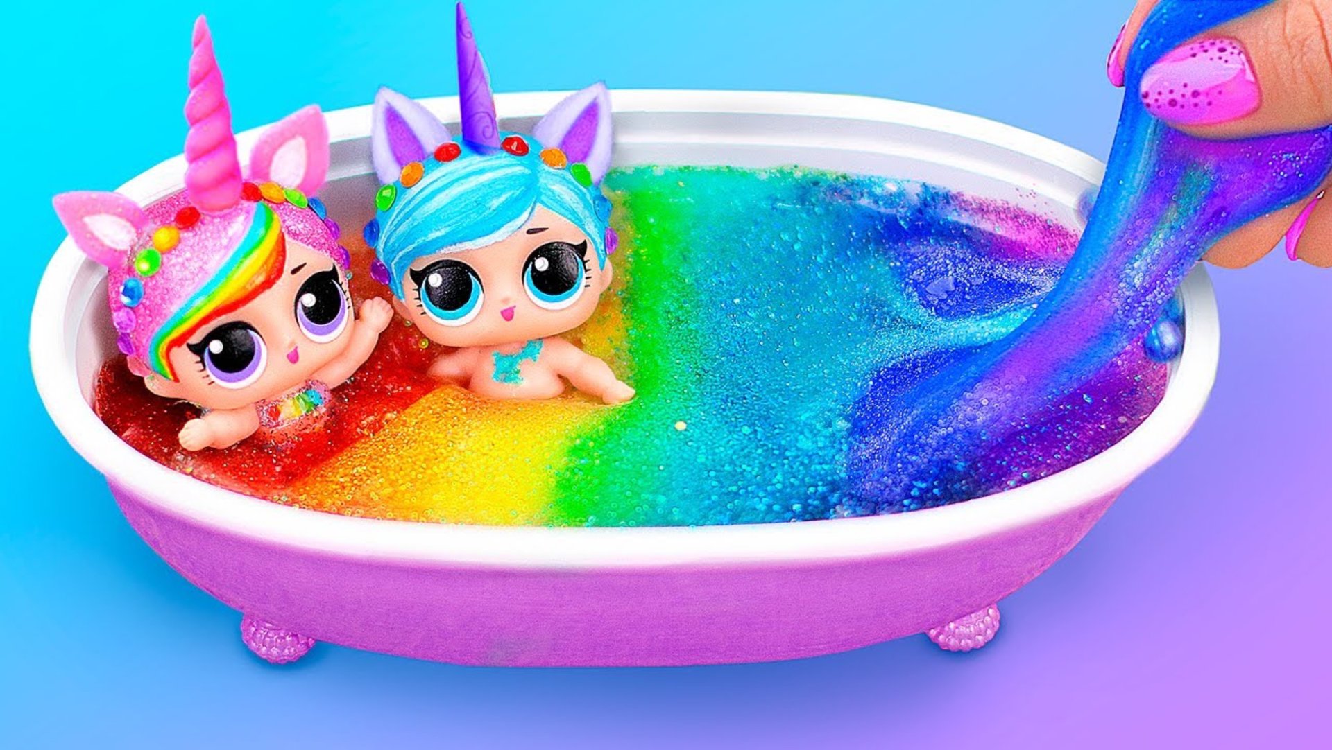 30 идей для Единорогов! Крутые лайфхаки для кукол смотреть онлайн