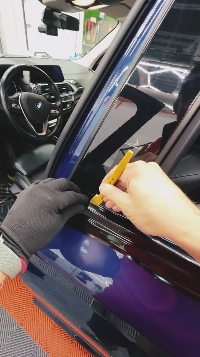 Анттихром и тонировка BMW X3