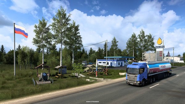 Euro Truck Simulator 2 Rus Map